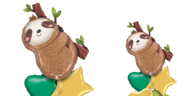 Happy Sloth Balloon