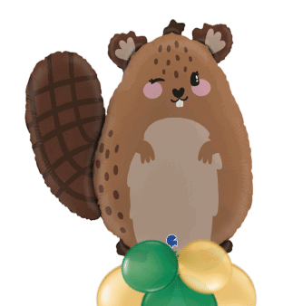 Winking Beaver Balloon