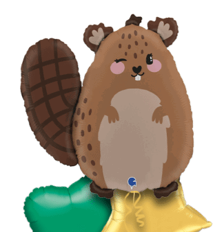 Winking Beaver Balloon