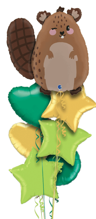 Winking Beaver Balloon