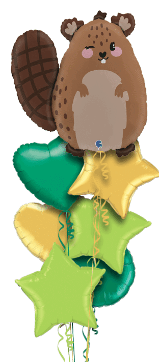 Winking Beaver Balloon