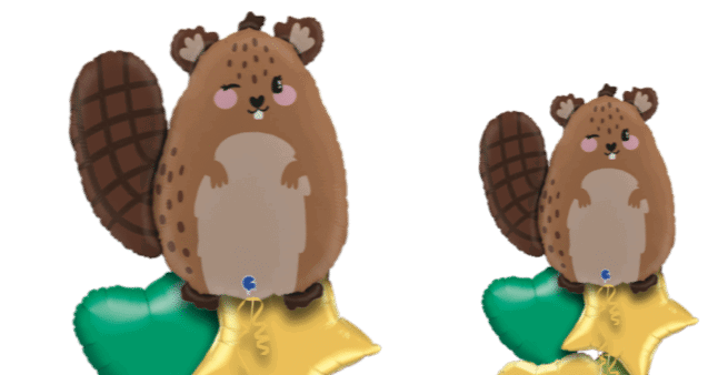 Winking Beaver Balloon