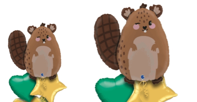 Winking Beaver Balloon
