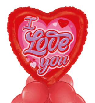 Love You Heart Balloon