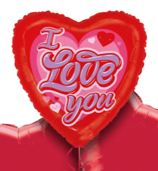 Love You Heart Balloon