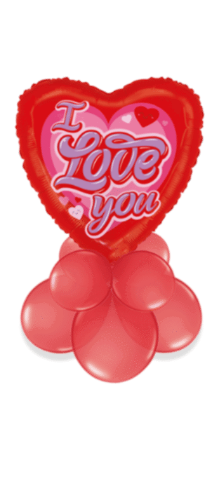 Love You Heart Balloon