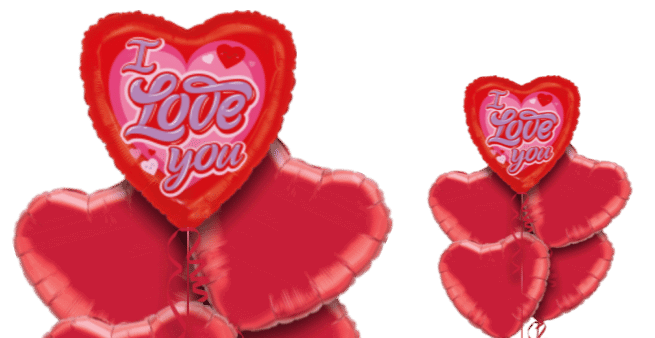 Love You Heart Balloon