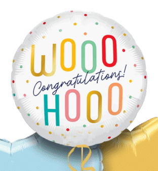 Wooo Hooo Congratulations Balloon
