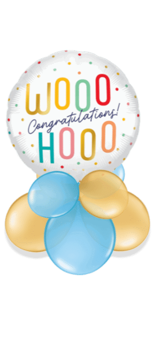 Wooo Hooo Congratulations Balloon