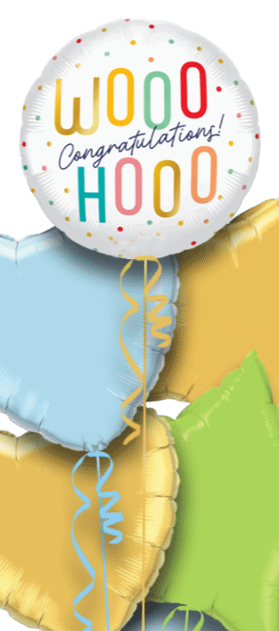 Wooo Hooo Congratulations Balloon