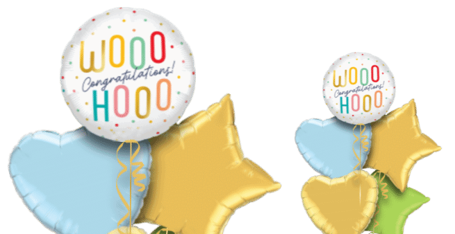 Wooo Hooo Congratulations Balloon