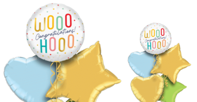 Wooo Hooo Congratulations Balloon