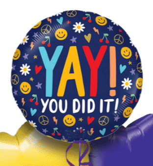 Yay You Did It Balloon