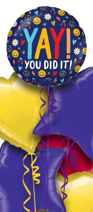 Yay You Did It Balloon
