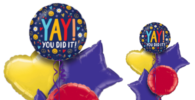 Yay You Did It Balloon