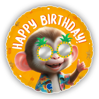 Cool Baby Monkey Birthday