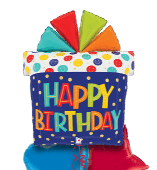 Big Bright Birthday Balloon