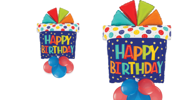 Big Bright Birthday Balloon