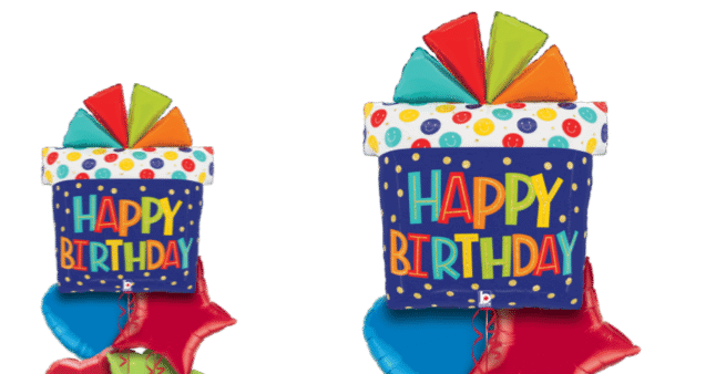 Big Bright Birthday Balloon
