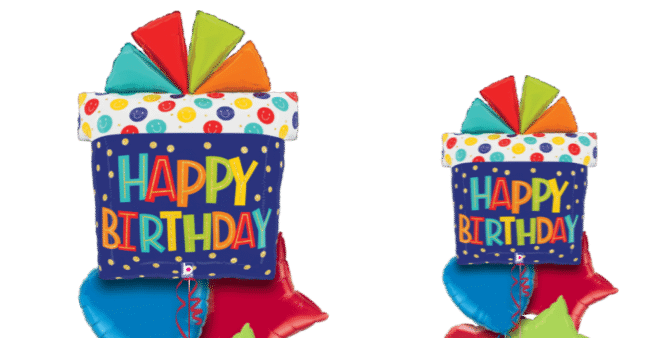 Big Bright Birthday Balloon