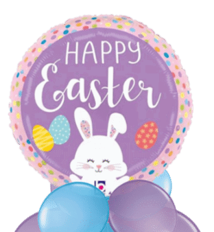 Easter Bunny and Eggs Balloon