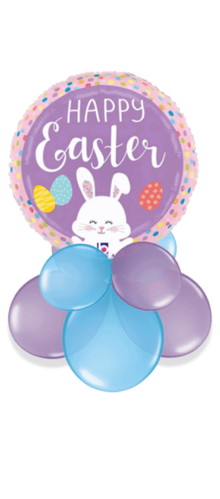 Easter Bunny and Eggs Balloon