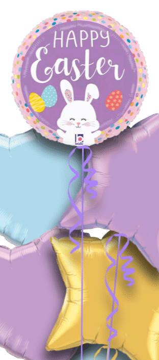 Easter Bunny and Eggs Balloon