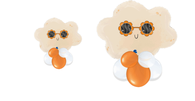 Groovy Cloud Balloon