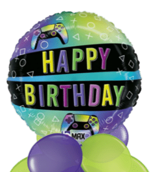 Birthday Gamer Balloon
