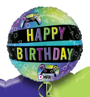 Birthday Gamer Balloon