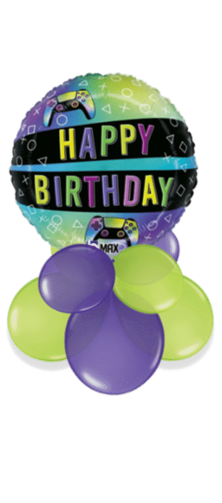 Birthday Gamer Balloon