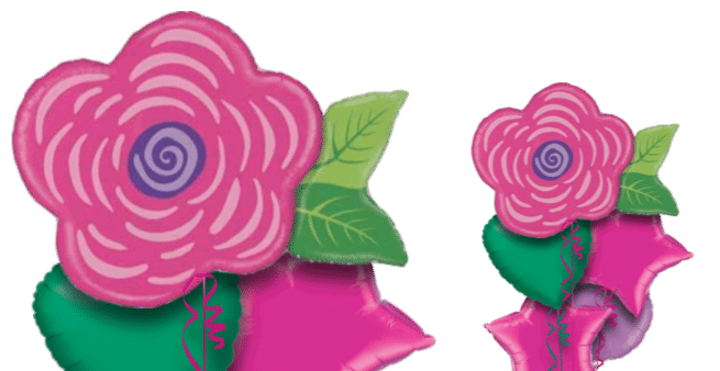 Pink Flower Balloon