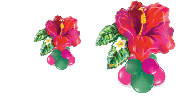 Hibiscus Flower Balloon
