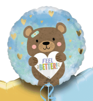 Fell Better Soon Bear Balloon