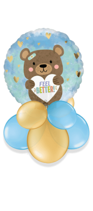 Fell Better Soon Bear Balloon