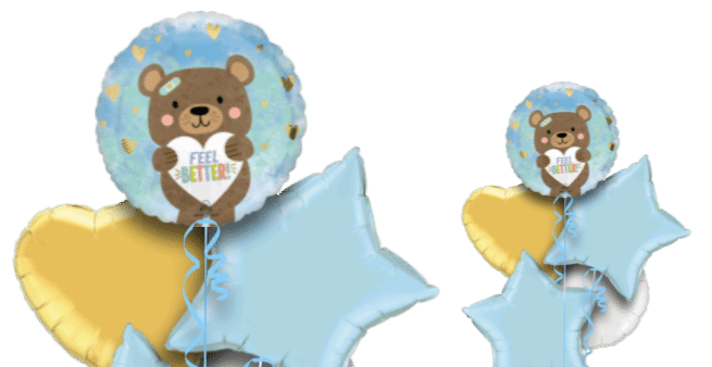 Fell Better Soon Bear Balloon