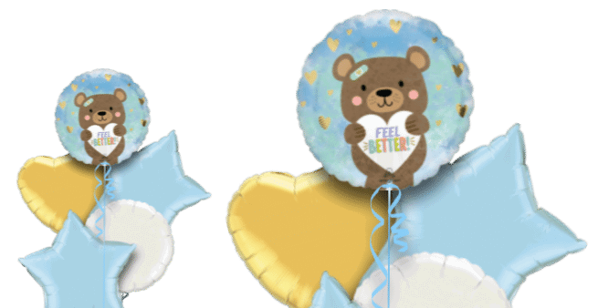 Fell Better Soon Bear Balloon