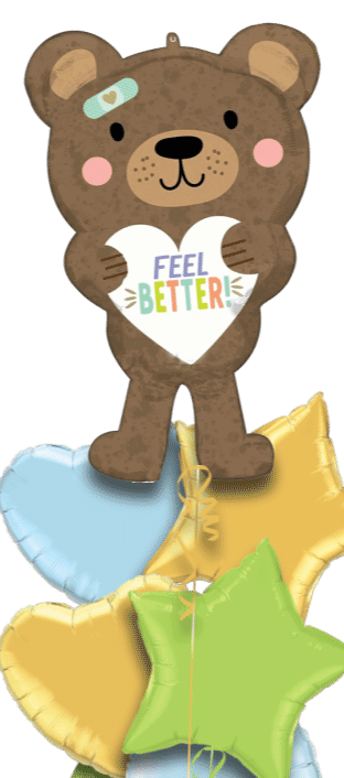 Feel Better Bear Balloon