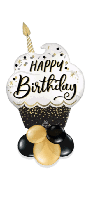 Birthday Cupcake Balloon