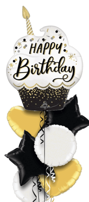 Birthday Cupcake Balloon