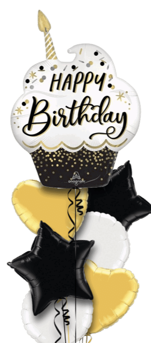 Birthday Cupcake Balloon
