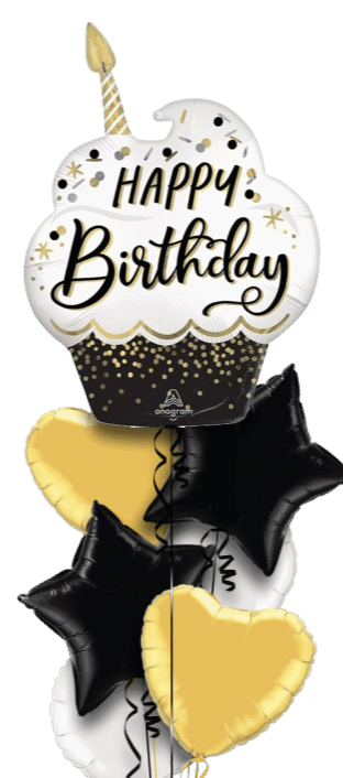 Birthday Cupcake Balloon