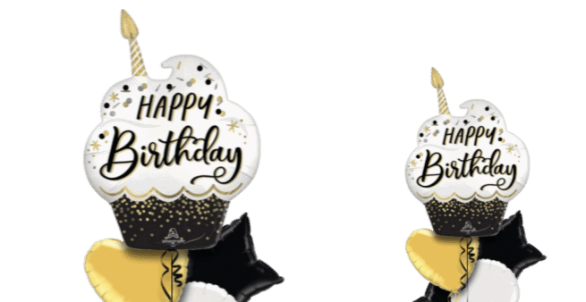 Birthday Cupcake Balloon