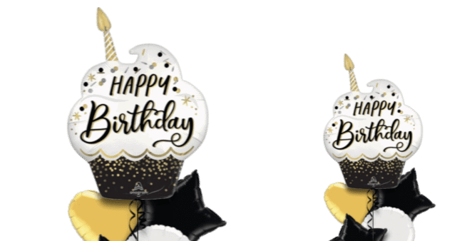 Birthday Cupcake Balloon