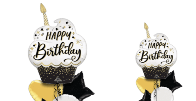 Birthday Cupcake Balloon