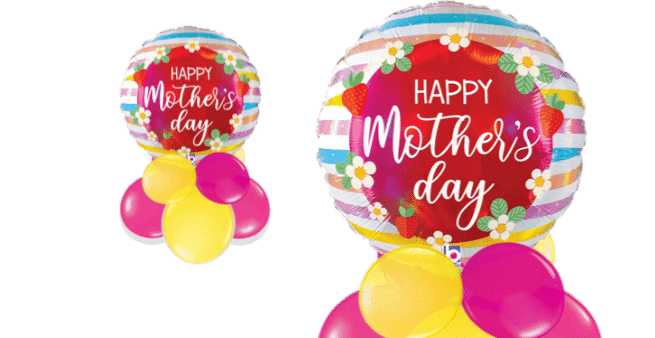 Mothers Day Flowers Balloon