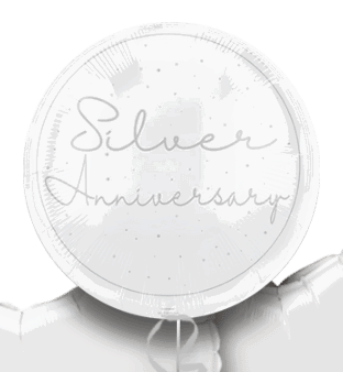 Silver Anniversary Balloon