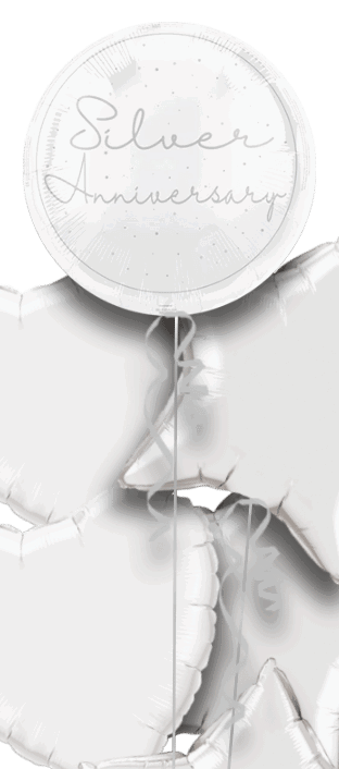 Silver Anniversary Balloon