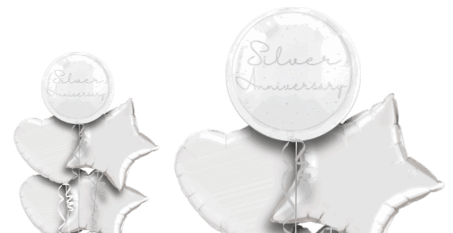 Silver Anniversary Balloon