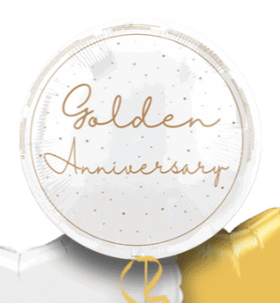 Golden Anniversary Balloon